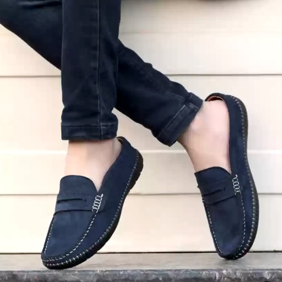 To Boot New York Adam Derrick Black Suede Loafers - Picture 1 of 12